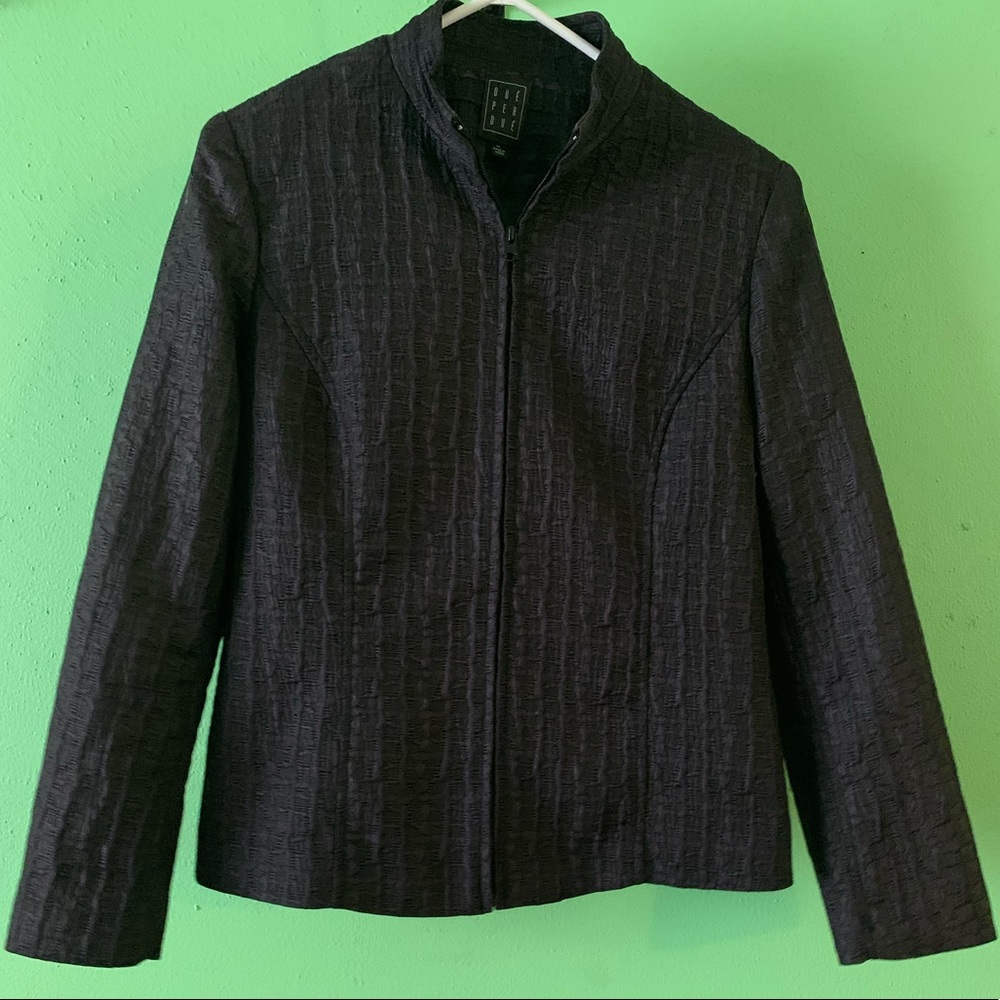 Due Per Due Brand Brown Jacket Size M